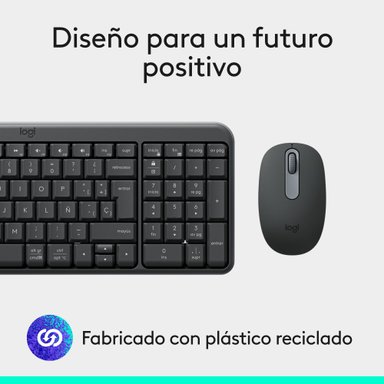 Combo inalámbrico compacto MK250 Bluetooth Negro - 9
