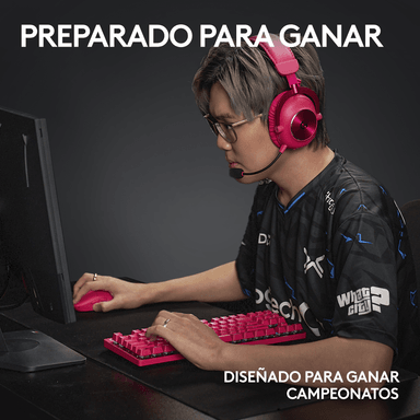 MOUSE LOGITECH G PRO X SUPERLIGHT 2 WIRELESS LIGHTSPEED/LIGHTFORCE MAGENTA - 4