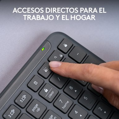 Teclado Inalámbrico Logitech Signature Slim K950 Negro - 8
