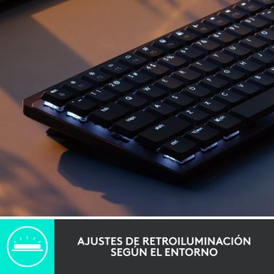 Teclado Inalámbrico Logitech MX Mechanical Mini Negro - 2