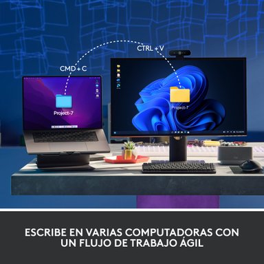 Teclado Inalámbrico Logitech MX Mechanical Mini Negro - 6