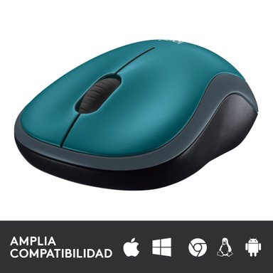 Mouse inalámbrico Logitech M185 Azul - 4