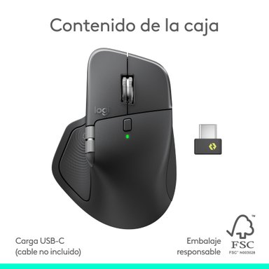 Mouse Inalámbrico Logitech MX Master 4 Grafito - 2