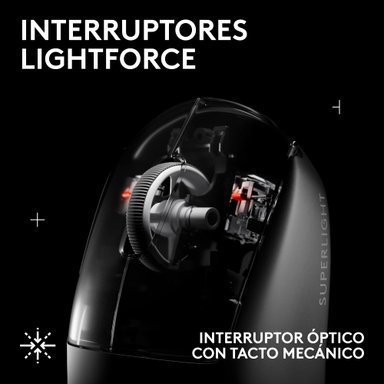 Mouse Inalámbrico Logitech PRO X SUPERLIGHT 2 SE LIGHTSPEED para juegos Blanco - 4