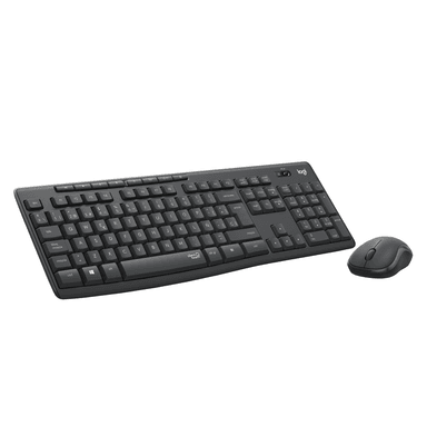 Combo teclado y Mouse silencioso inalámbrico Logitech MK295 Negro - 1