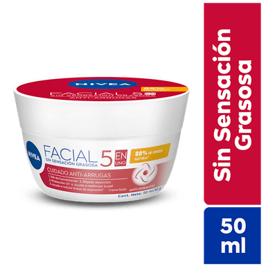 NIVEA CUIDADO ANTI ARRUGAS 50ML - 1