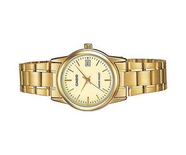 RELOJ CASIO MUJER ANÁLOGO DORADO LTP-V002G-9A - 2