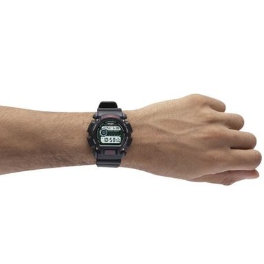 RELOJ HOMBRE ANÁLOGO DW-9052-1V NEGRO RESINA - 4