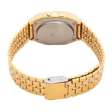 RELOJ CASIO A159WGEA-1DF MUJER ACERO DORADO - 4