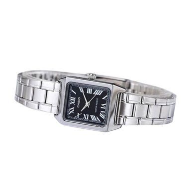 RELOJ CASIO LTP-V007D-1B MUJER ACERO PLATEADO - 2