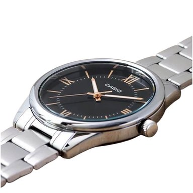RELOJ CASIO MTP-V005D-1B5 HOMBRE ACERO PLATEADO - 3