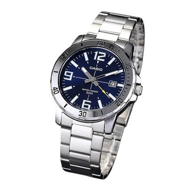 RELOJ CASIO MTP-VD01D-2BVUDF HOMBRE ACERO PLATEADO - 2