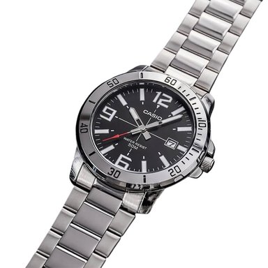 RELOJ CASIO MTP-VD01D-1BV HOMBRE ACERO PLATEADO - 2