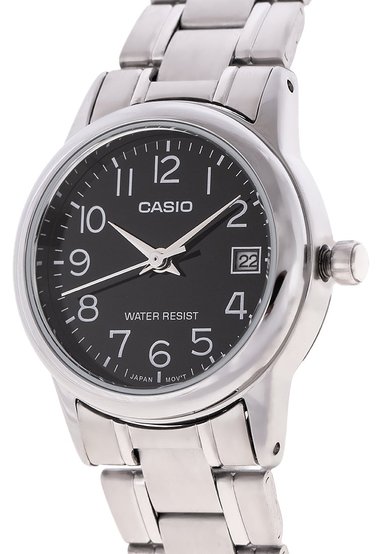 RELOJ CASIO LTP-V002D-1BUDF MUJER ACERO PLATEADO - 3