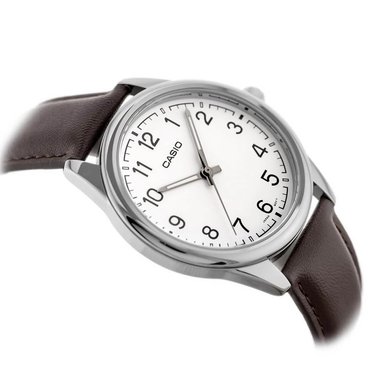 RELOJ CASIO MTP-V005L-7B4 CUERO MARRÓN - 2