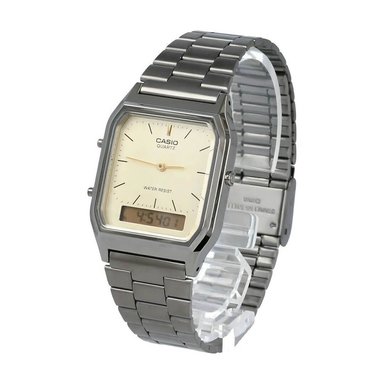 RELOJ CASIO AQ-230GG-9AD HOMBRE ACERO GRIS - 2