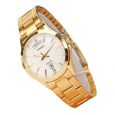 RELOJ CASIO MTP-1381GD-7A HOMBRE ACERO DORADO - 2