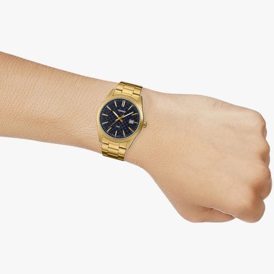 RELOJ CASIO MTP-VD03G-1A HOMBRE ACERO DORADO - 4