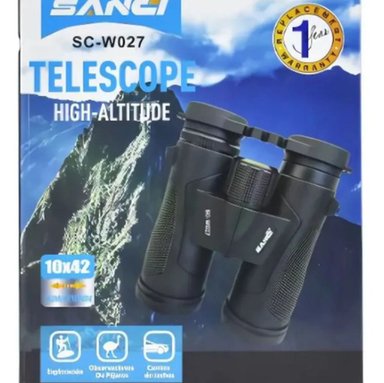BINOCULARES 10X42 SANCI MODELO SC-W027 COLOR NEGRO - 3