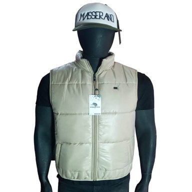 CHALECO HOMBRE MASSERANO BEIGE CHLCO 004 PUFFER IMPERMIABLE L - 1