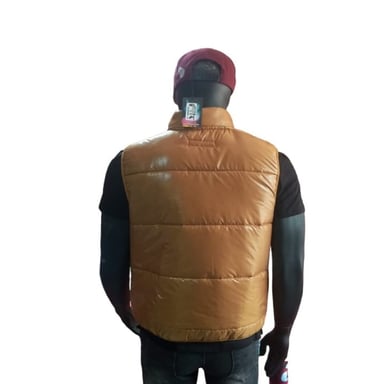 CHALECO HOMBRE MASSERANO MOSTAZA CHLCO 004 PUFFER IMPERMIABLE XXL - 2