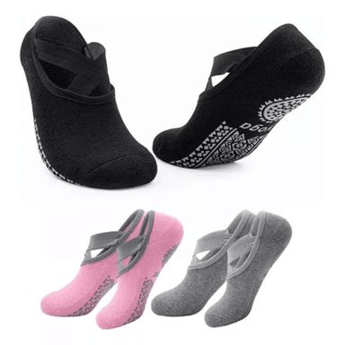 MEDIAS EL BAUL OTTO STORE MULTICOLOR PACK 2 ANTIDESLIZANTES YOGA - MARINERA - 2