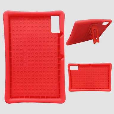 FUNDA TABLET XIAOMI REDMI PAD 10.6" SILICONA ROJO - 1