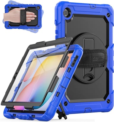 FUNDA PARA TABLET SOLO INCLUYE LA SAMSUNG A7 LITE ANTISHOCK AZUL - 1