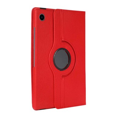 FUNDA PARA TABLET SAMSUNG TAB A9 PLUS 11" GIRATORIA ROJO - 4