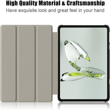 FUNDA BOOKCOVER PARA TABLET OPPO PAD NEO FUCSIA - 3