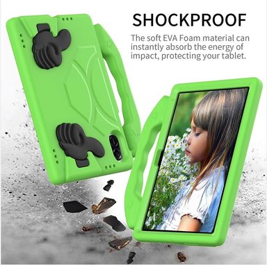 FUNDA DE GOMA CON DISEÑO LIKE PARA TABLET HONOR PAD X8A 11' VEREDE - 2