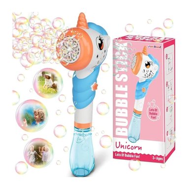 VARITA BURBUJAS UNICORNIO LUCES SONIDO NIÑAS - 1
