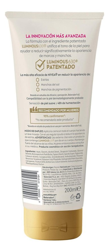 CREMA CORPORAL NIVEA ANTIESTRÍAS ENVASE 200 ML - 2