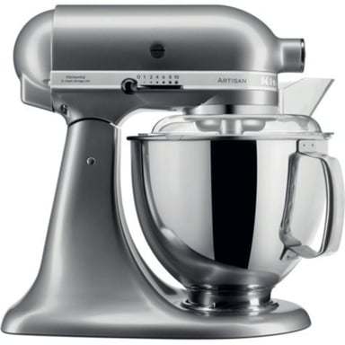 BATIDORA DE PEDESTAL KITCHENAID ARTISAN PLUS SILVER 4.8 LT - 3