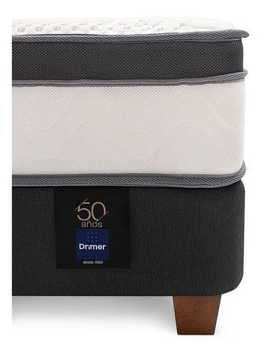 Cama Americana Drimer Pocket Aero Látex 1.5 Plazas - 6