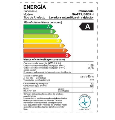 LAVADORA PANASONIC 13KG NA-F13JB1BRH GRIS OSCURO - 2