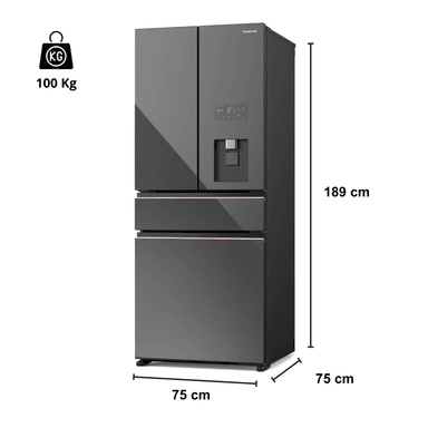 REFRIGERADORA PANASONIC 537 L FRENCH DOOR DB69 - 2