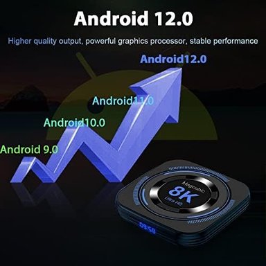 TV BOX ANDROID 12.0 TRANSPEEPD - 8K ULTRA HD - 2