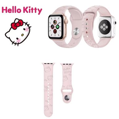 CORREA PARA APPLE WATCH 42-44-45-49 / ROSA HELLO KITTY - 1