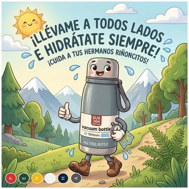 TERMO TOMATODO DE ACERO INOXIDABLE CON FILTRO PARA TÉ DE 1 LITRO COLOR ROJO - 8