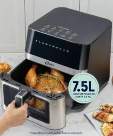 FREIDORA DE AIRE OSTER 7.5L DIGITAL CKSTAF75WDSSDF 053 - 2
