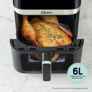 FREIDORA DE AIRE OSTER 6L DIGITAL CKSTAF60WDDF - 3