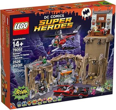 LEGO SUPER HEROES, BATICUEVA DE BATMAN DE LA SERIE DE TELEVISIÓN CLÁSICA 76052 - 1
