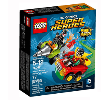 LEGO SUPER HEROES MIGHTY MICROS: ROBIN VS BANE 76062 - 1