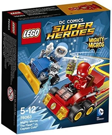 LEGO SUPER HEROES: MIGHTY MICROS FLASH CONTRA EL CAPITÁN FRÍO 76063 - 1
