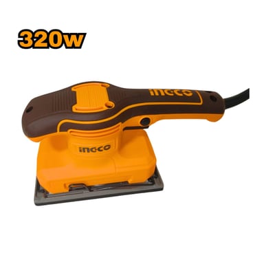 LIJADORA ORBITAL 320W + 5 LIJAS INDUSTRIAL INGCO FS3216 - 2