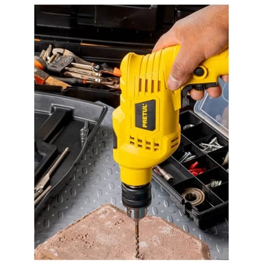 Taladro Percutor 1/2" 550W + Amoladora 4 1/2" 700W Pretul 22360-26119 - 4