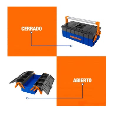 CAJA TIPO ACORDEON DIVISORES EXTRAIBLES WADFOW - 7