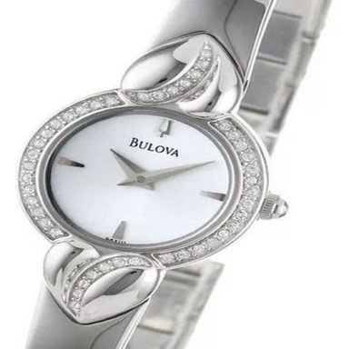 RELOJ BULOVA CRYSTAL CON COLLAR PLATEADO - 4