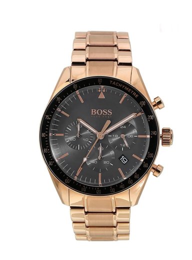 RELOJ HUGO BOSS TROPHY CRONOGRAFO COLOR ORO ROSA - 1